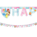 Disney Princess Happy Birthday Banner