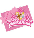 6 Disney Princess Invitations & Envelopes