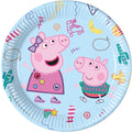 8 Peppa Pig Messy Play Paper Plates