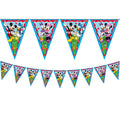 Mickey Mouse Rock The House Triangle Flag Banner