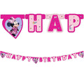 Minnie Mouse Junior Happy Birthday Die Cut Banner