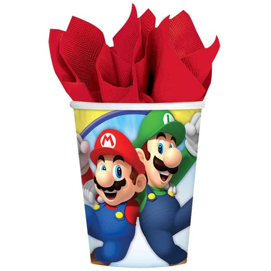 8 Super Mario Paper Cups