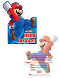 6 Super Mario Invitations