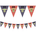 Star Wars Mandalorian Triangle Flag Banner