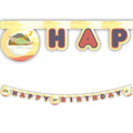 Star Wars Mandalorian Happy Birthday Banner