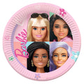 8 Barbie Sweet Life Party Pper Plates