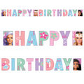 Barbie Sweet Life Party Birthday Letter Banner