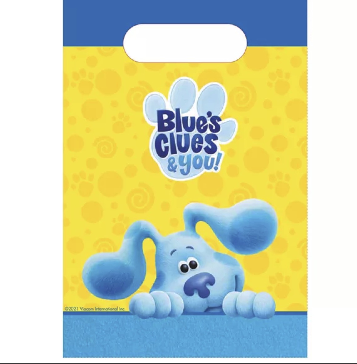8 Blue's Clues Paper Party Bags
