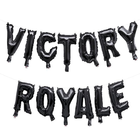 8" Victory Royale Fortnite Balloons Banner Pack