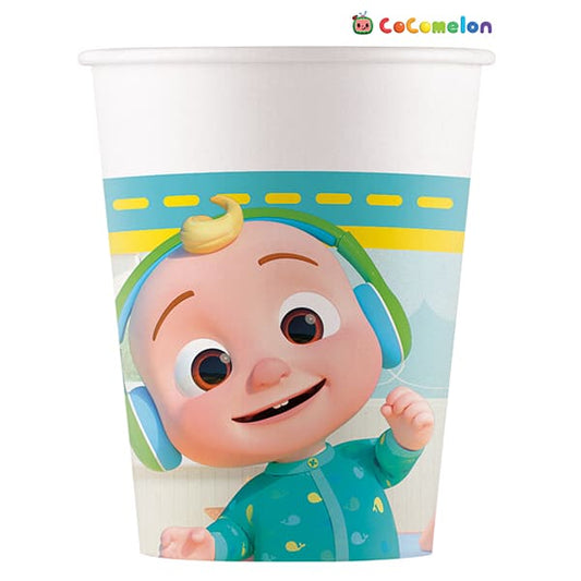 8 Cocomelon Paper Cups