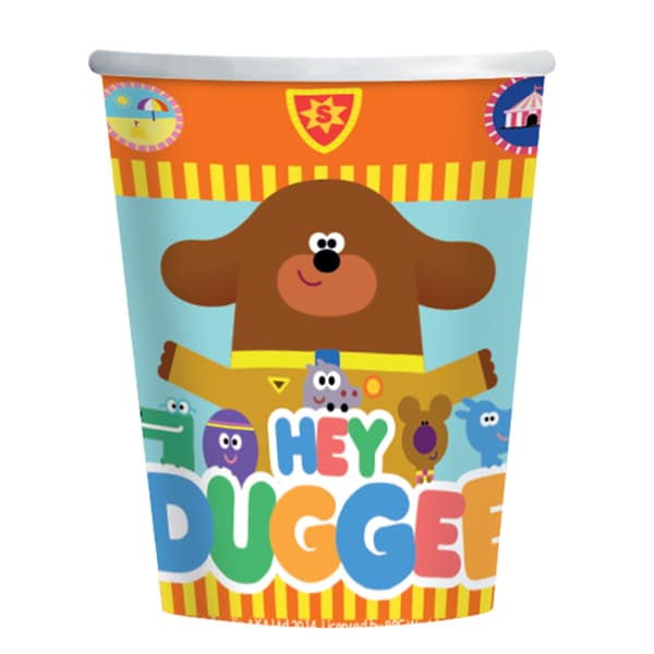 8 Hey Duggee Paper Cups