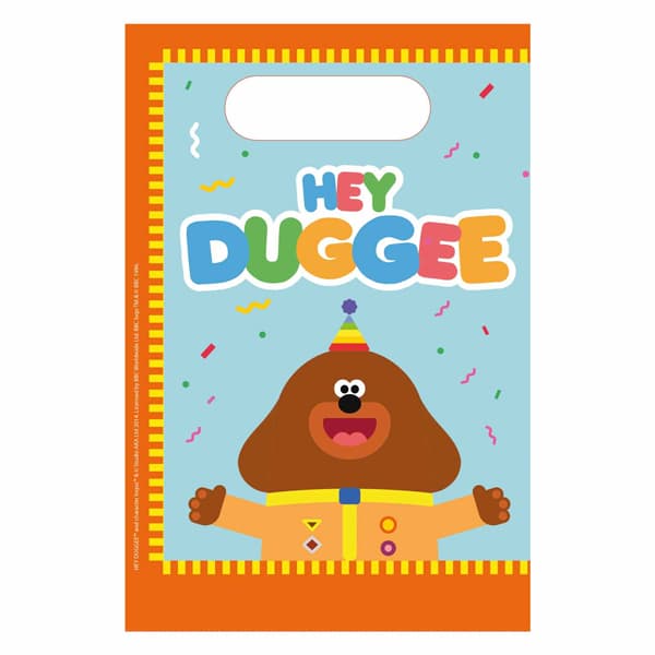 8 Hey Duggee Paper Loot Bags