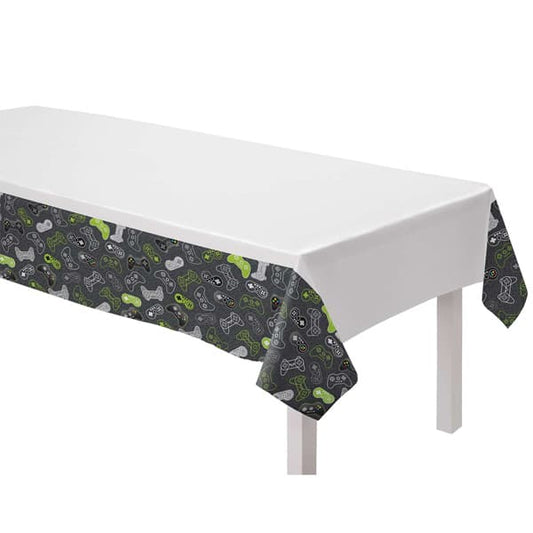 Level Up Birthday Paper Tablecover