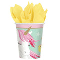 8 Magical Unicorn Paper Cups