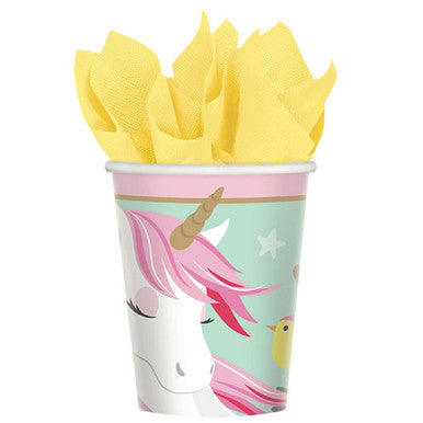 8 Magical Unicorn Paper Cups