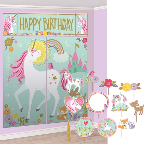 Magical Unicorn Wall Decoration Kit