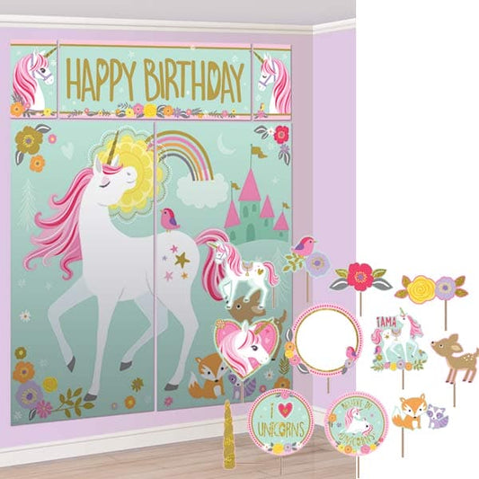 Magical Unicorn Wall Decoration Kit