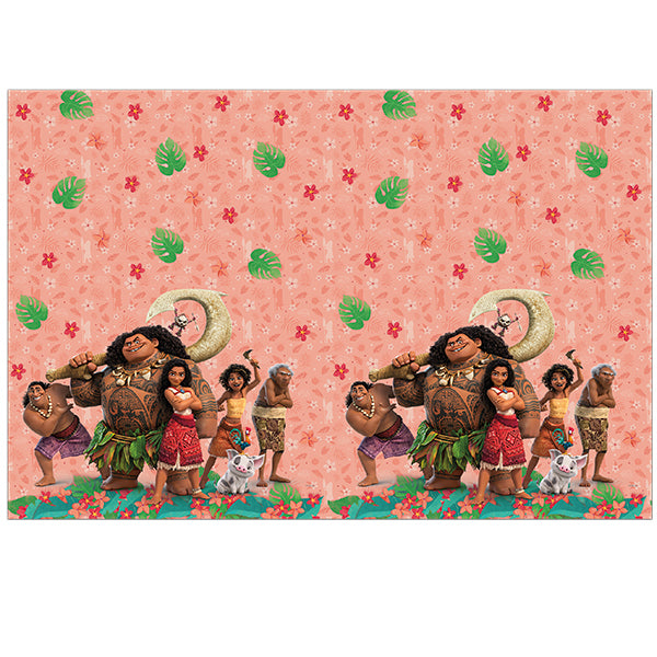 Moana 2 Sailing Spirit Party Plastic Tablecover