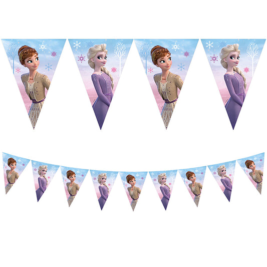 Frozen 2 Wind Spirit Triangle Flag Banner