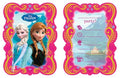 6 Frozen Invites And Envelopes