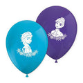8 11" Frozen 2 Wind Spirit Latex Balloons