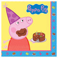 20 Peppa Pig Party Paper Napkins
