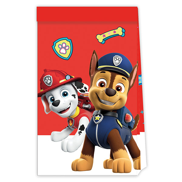 4 Paw Patrol Ready For Action Paper Party Bags