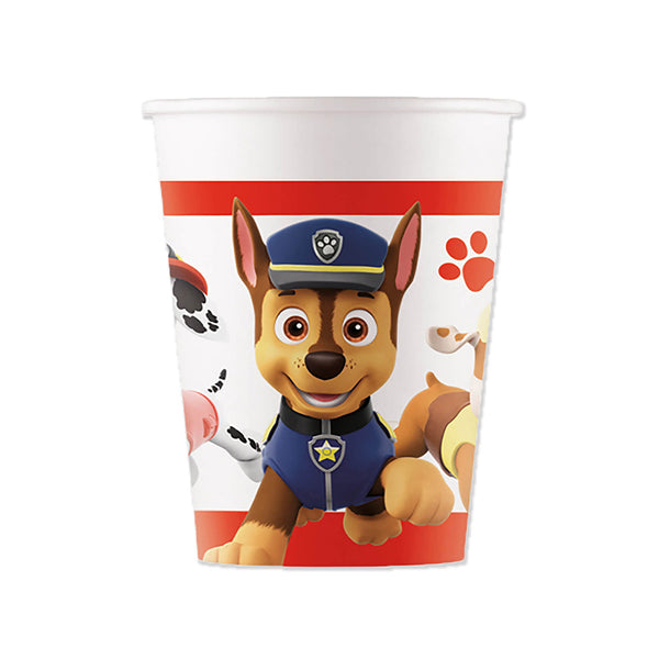 8 Paw Patrol Ready For Action Paper Cups