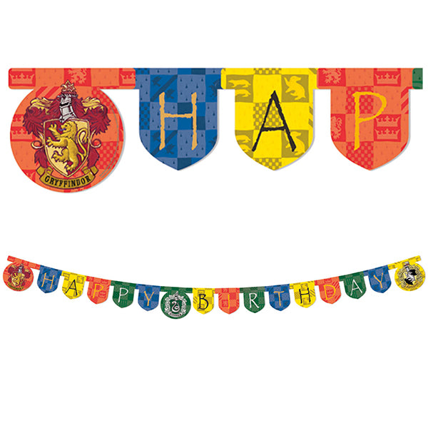 Harry Potter Happy Birthday Die Cut Banner