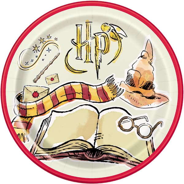 8 Harry Potter Paper Plates