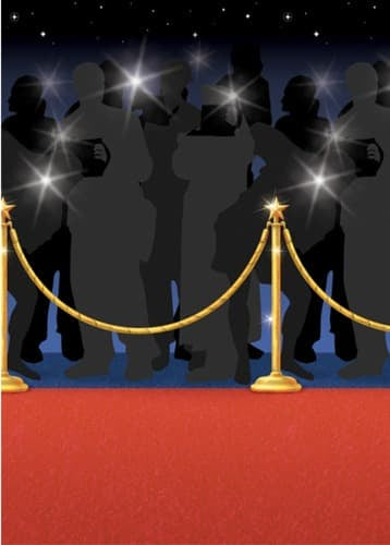 Hollywood Red Carpet Room Scene Setter