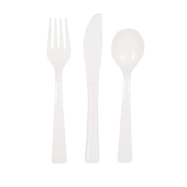 Assorted Cutlery 18pk (16 Colours)