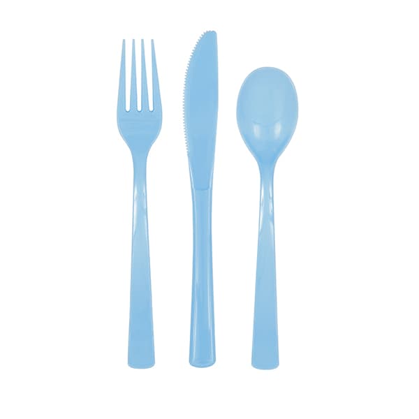Assorted Cutlery 18pk (16 Colours)