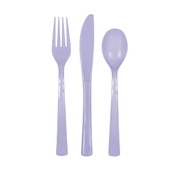 Assorted Cutlery 18pk (16 Colours)