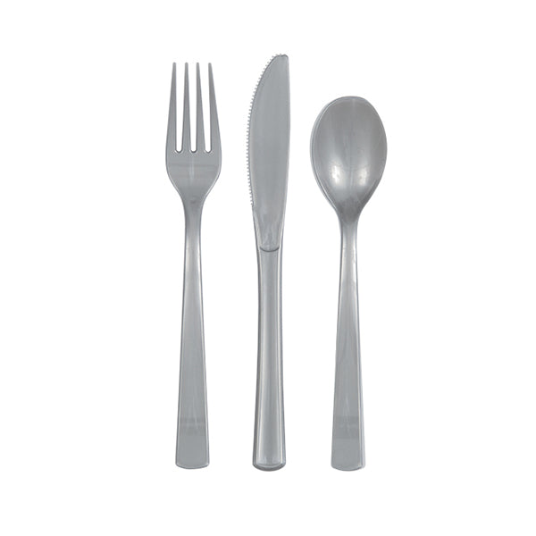 Assorted Cutlery 18pk (16 Colours)
