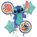 Lilo & Stitch Foil 5 Balloon Bouquet