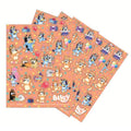 4 Sheets Of Bluey Party Stickers
