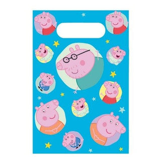 8 Peppa Pig Party Bags