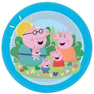 8 Peppa Pig Paper Plates