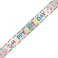 6ft Peppa Pig Happy Birthday Foil Banner