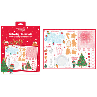 6 Christmas Activity Placemats