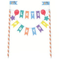 Bluey Party Bunting Cake Topper