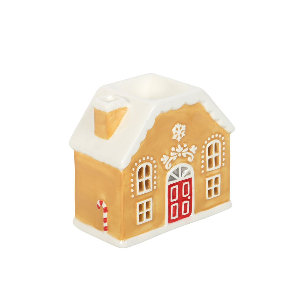 Candy Cane Gingerbread House Oil Burner and Wax Warmer