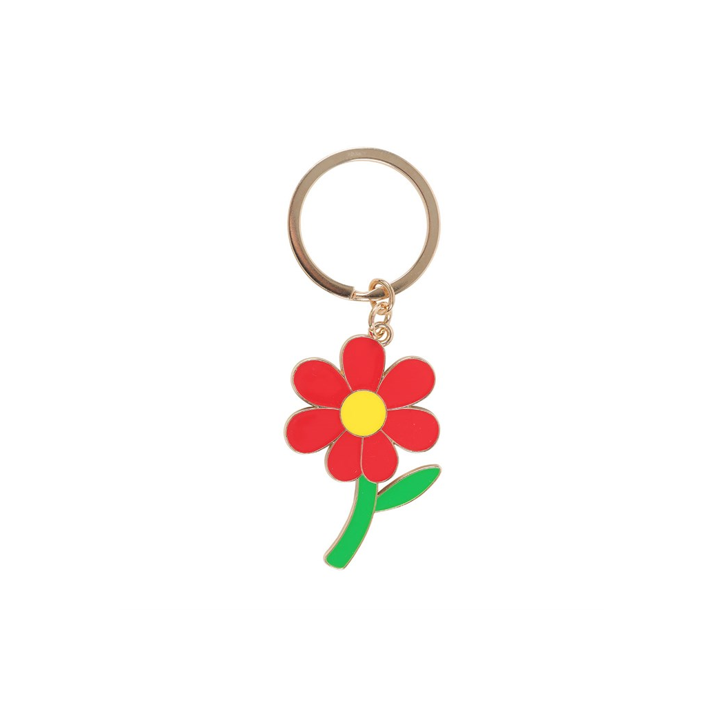 Be Kind to Your Mind Flower Keyring