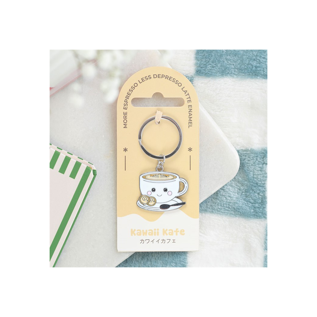 Kawaii Latte Keyring