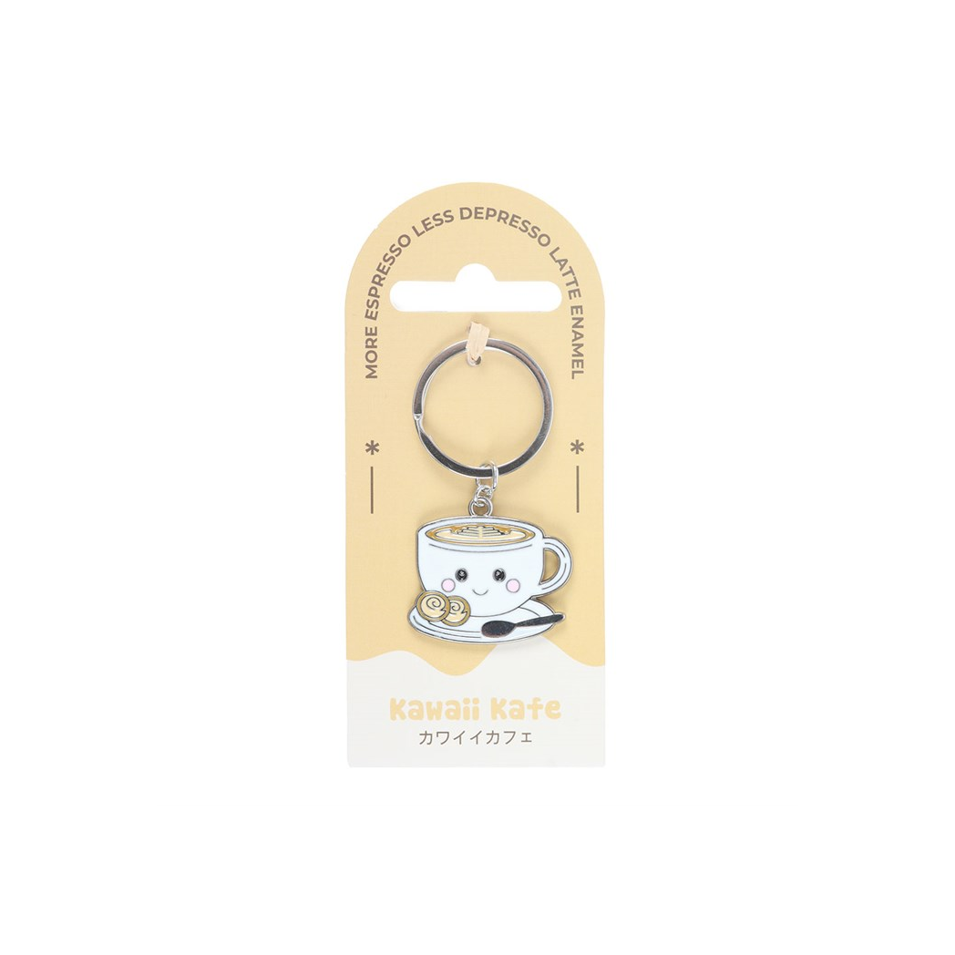 Kawaii Latte Keyring