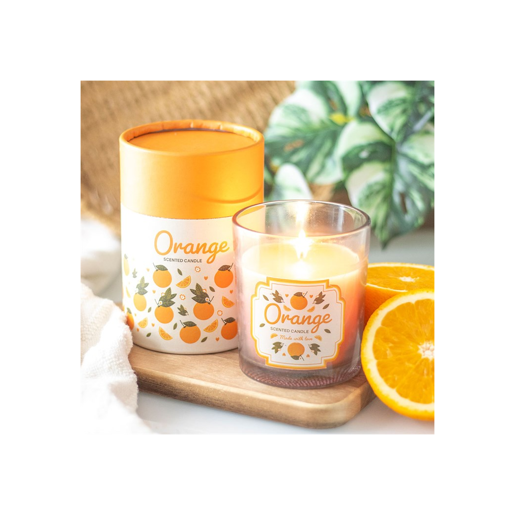 Orange Scented Candle