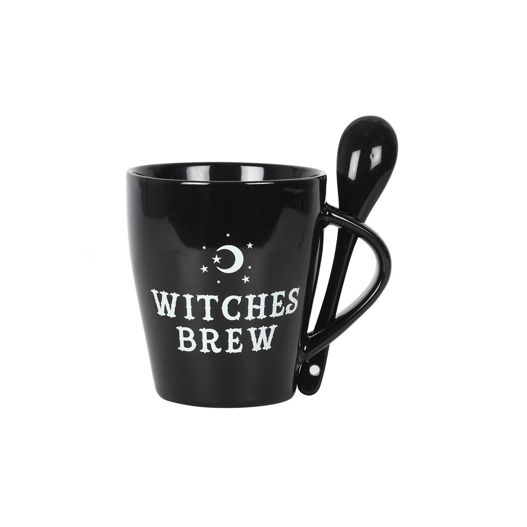 Witches Brew Mug and Spoon Set