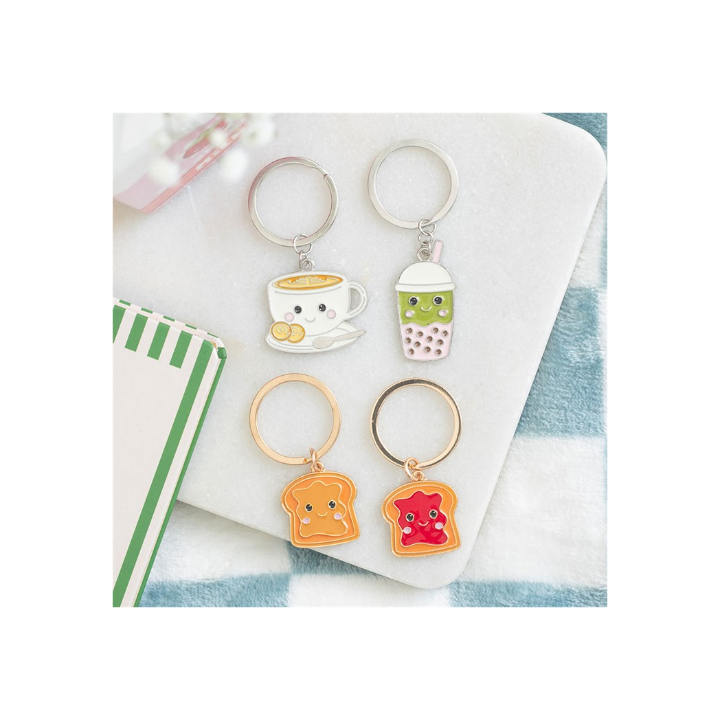 Kawaii Bubble Tea Keyring