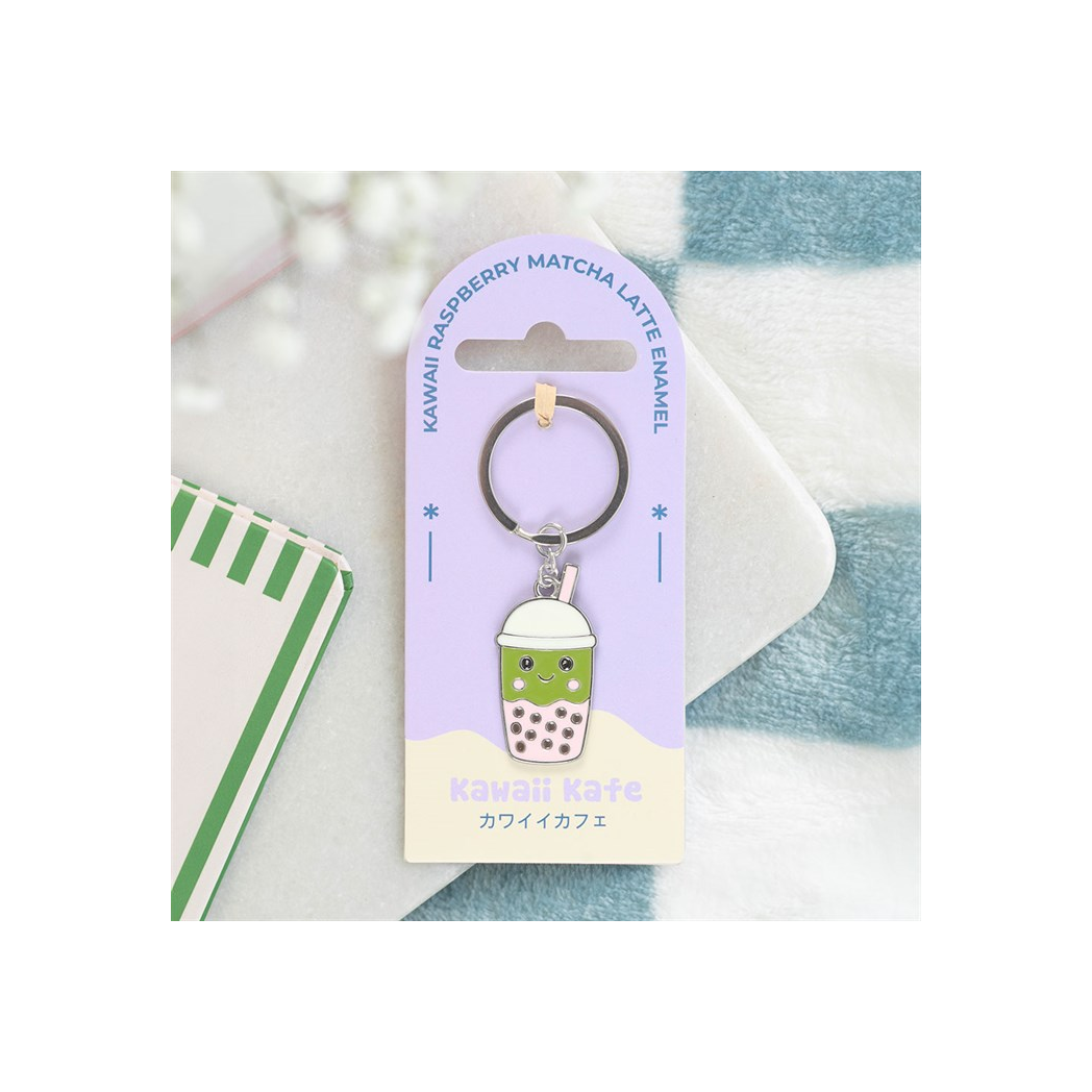 Kawaii Bubble Tea Keyring